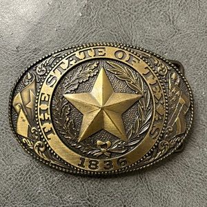Texas 1836 Belt Buckle